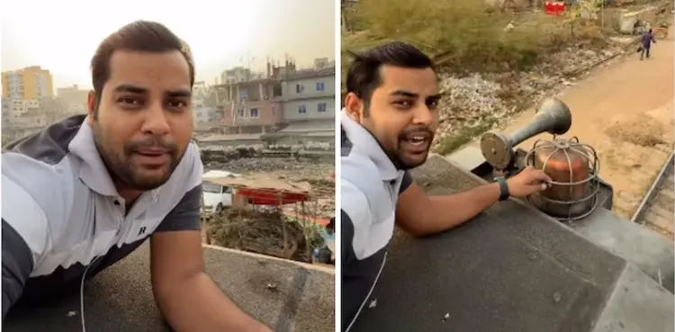 viral video, vlogger, Rahul Gupta
