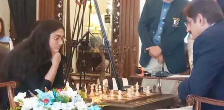 Murad Ali Shah, Mehak Maqbool, National Chess Champion
