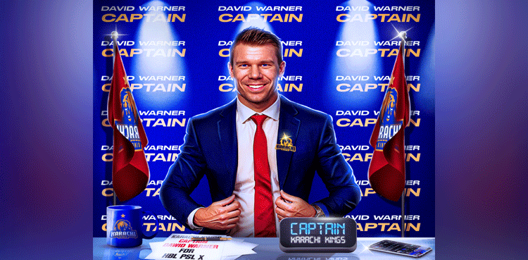 David-Warner-PSL-10,-Karachi-Kings,-captain