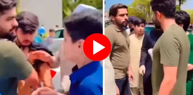 Viral, Babar Azam, heated exchange, fans, Lahore