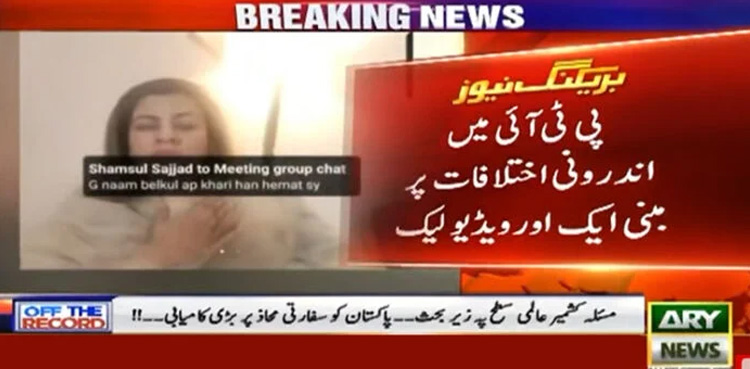 Kanwal Shauzab, Aleema Khan, Imran Khan, Barrister Gohar, PTI, Video Leak