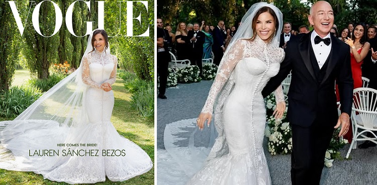 Jeff Beozs, Lauren Sanchez wedding facts and figures