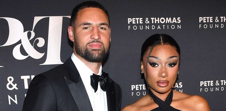 Megan Thee Stallion goes red carpet official with Klay Thompson